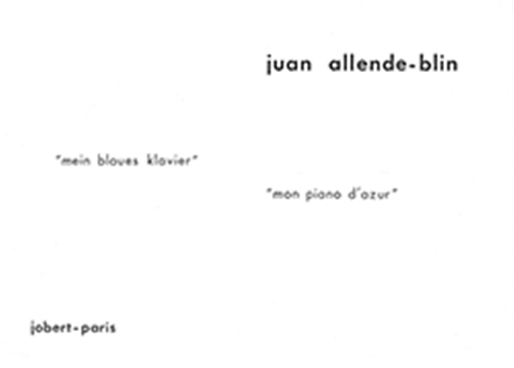 Mon piano d'azur - Mein Blaues Klavier