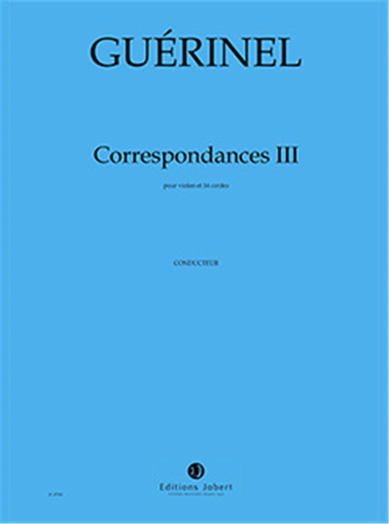 Correspondances III