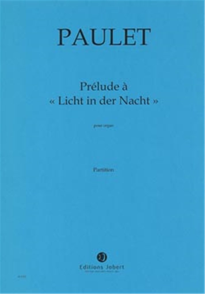 Prélude à ''Licht in der Nacht''