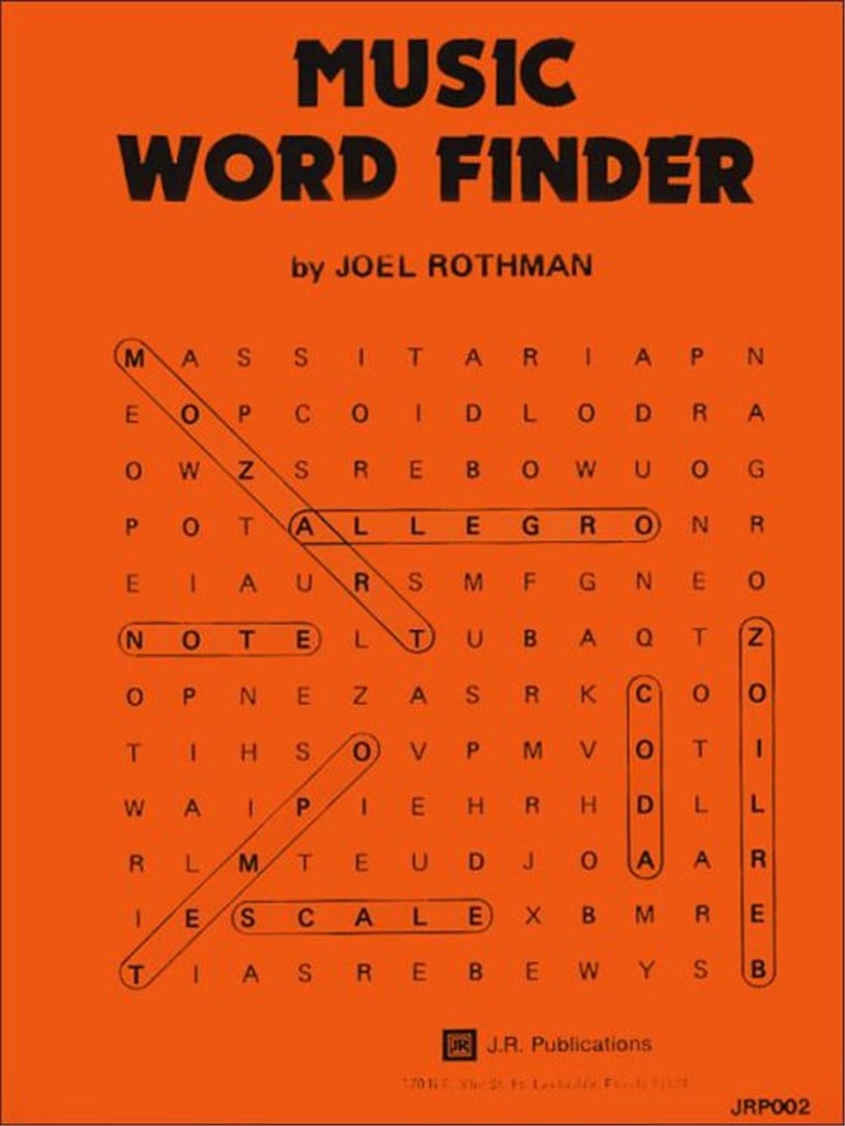 Music Word Finder