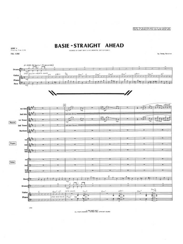 Basie-Straight Ahead