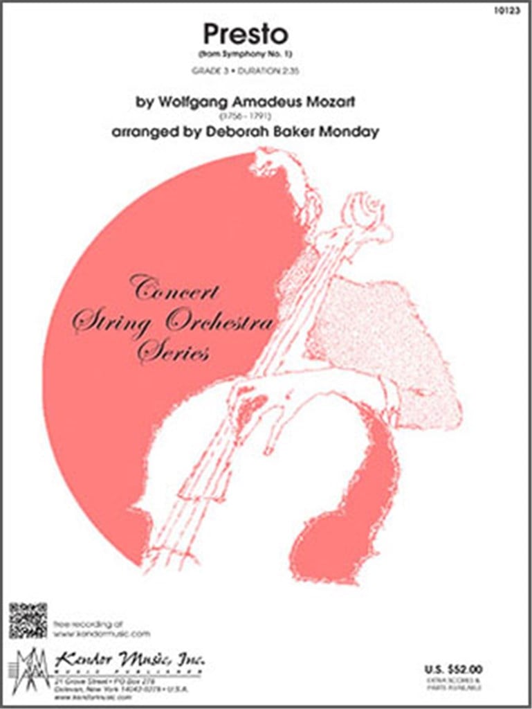 Presto (from Symphony No. 1)