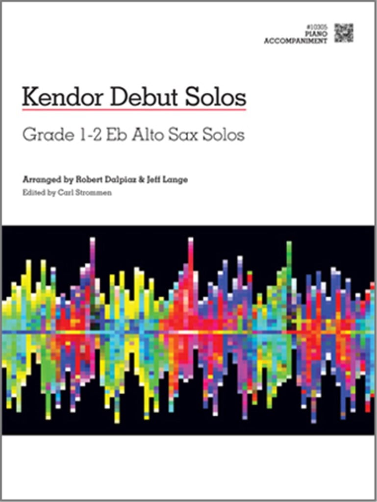 Kendor Debut Solos - Eb Alto Sax - Piano Acc
