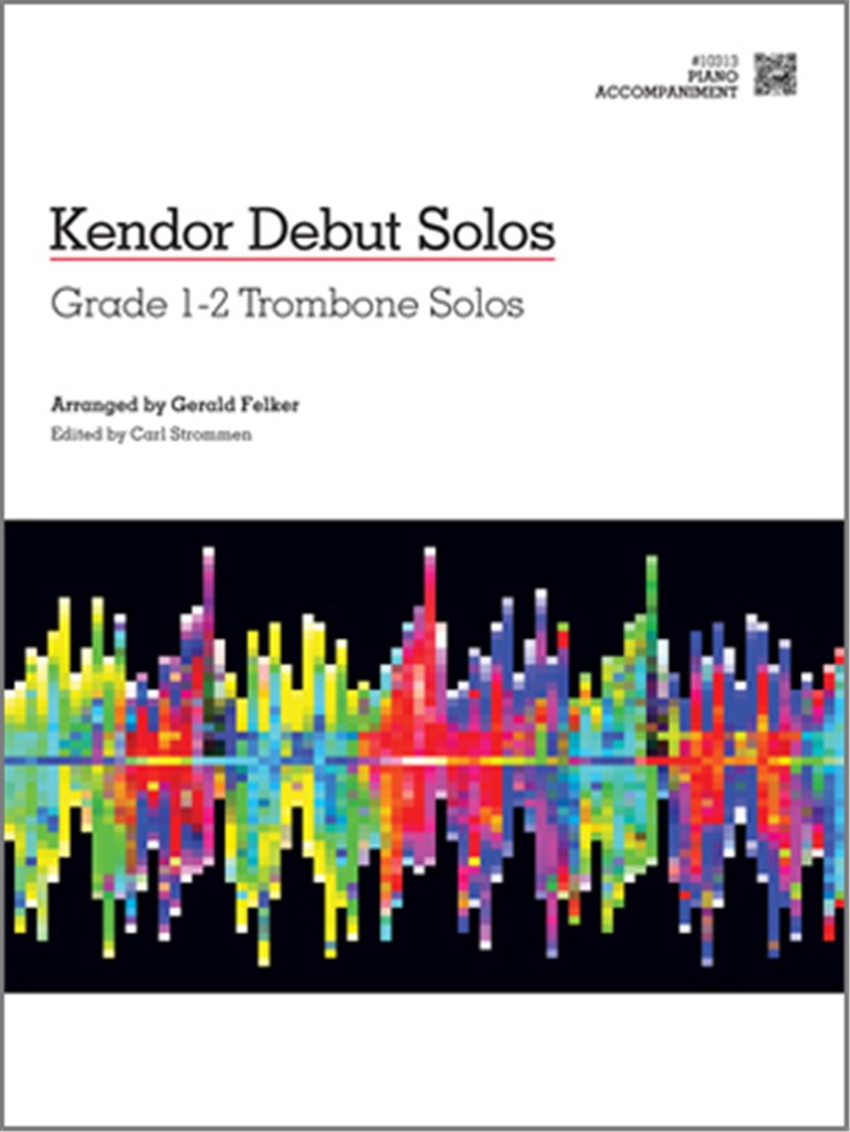 Kendor Debut Solos - Trombone - Piano Acc