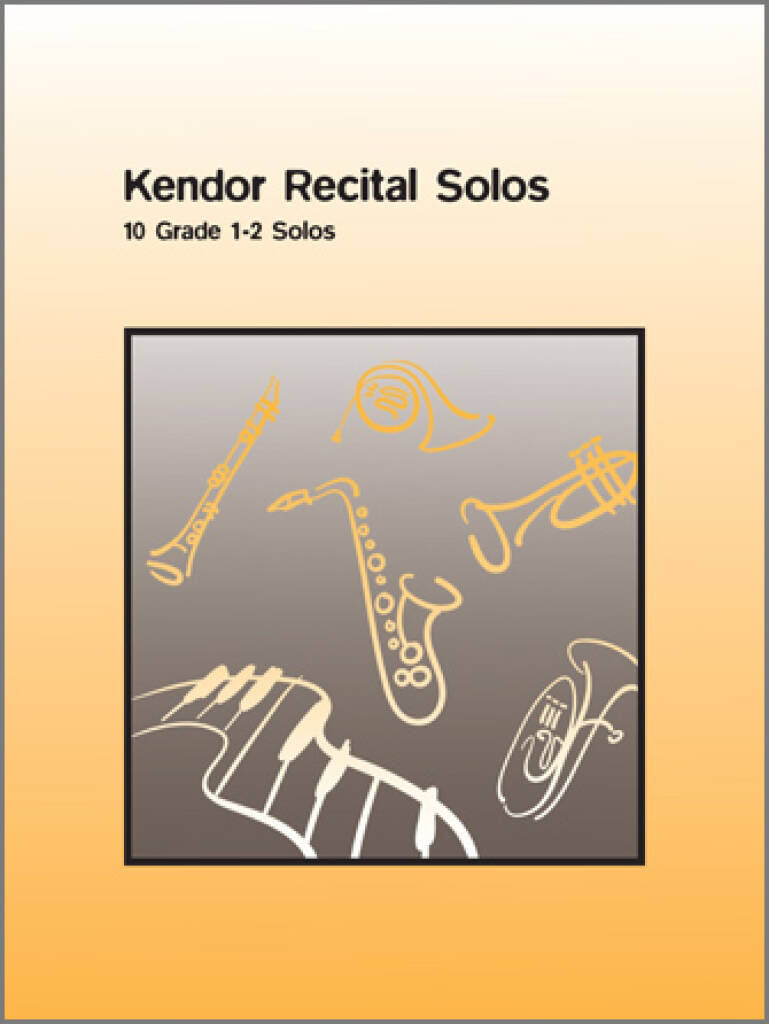 Kendor Recital Solos - Clarinet - Piano Acc