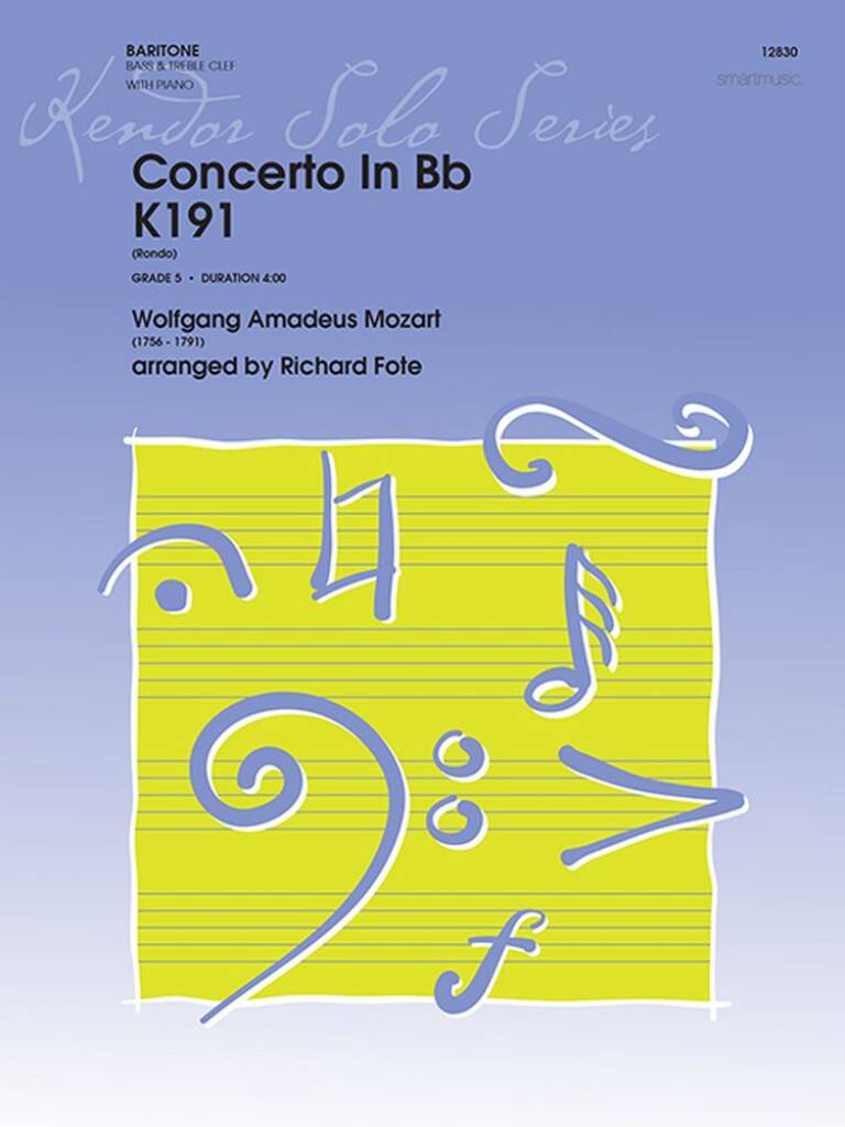 Concerto In Bb K191 (Rondo)