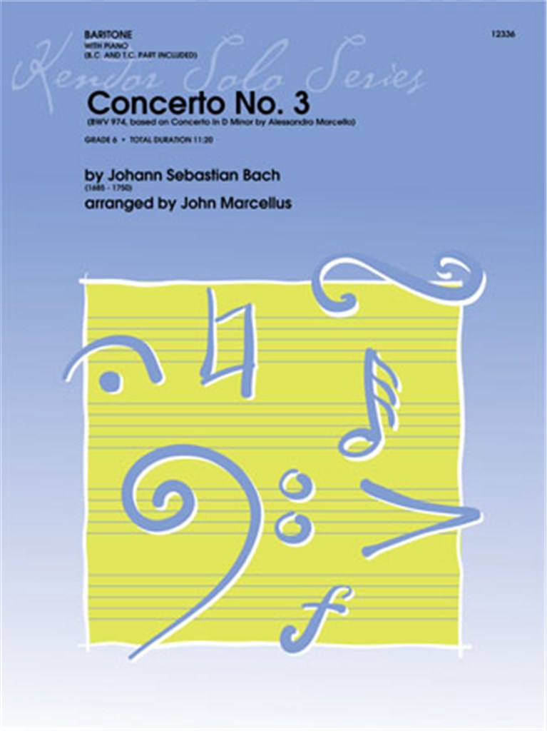 Concerto No. 3 (BWV 974)