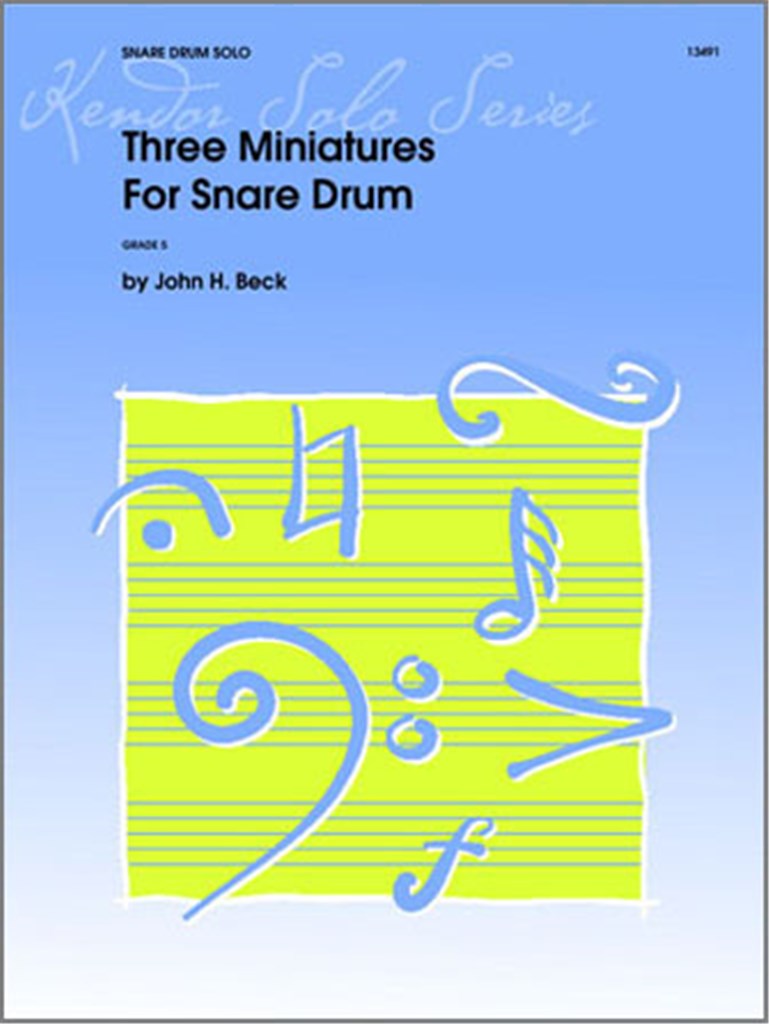 Three Miniatures For Snare Drum