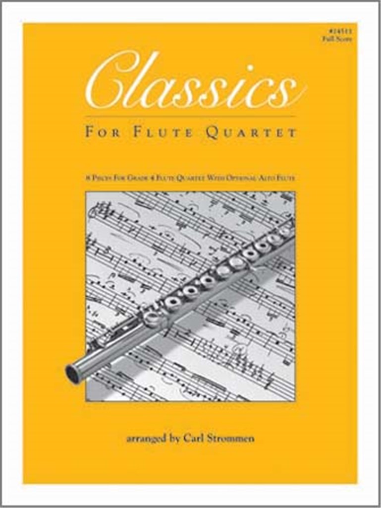 Classics For Flute Quartet - Full Score