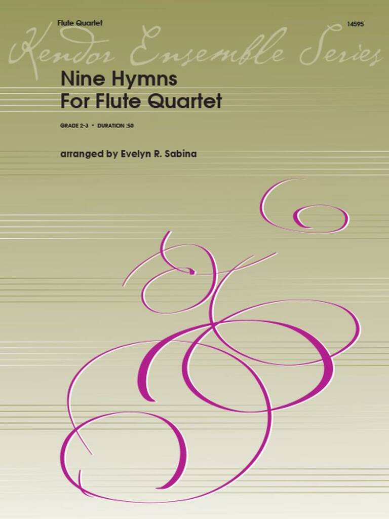 Nine Hymns For Flute Quartet