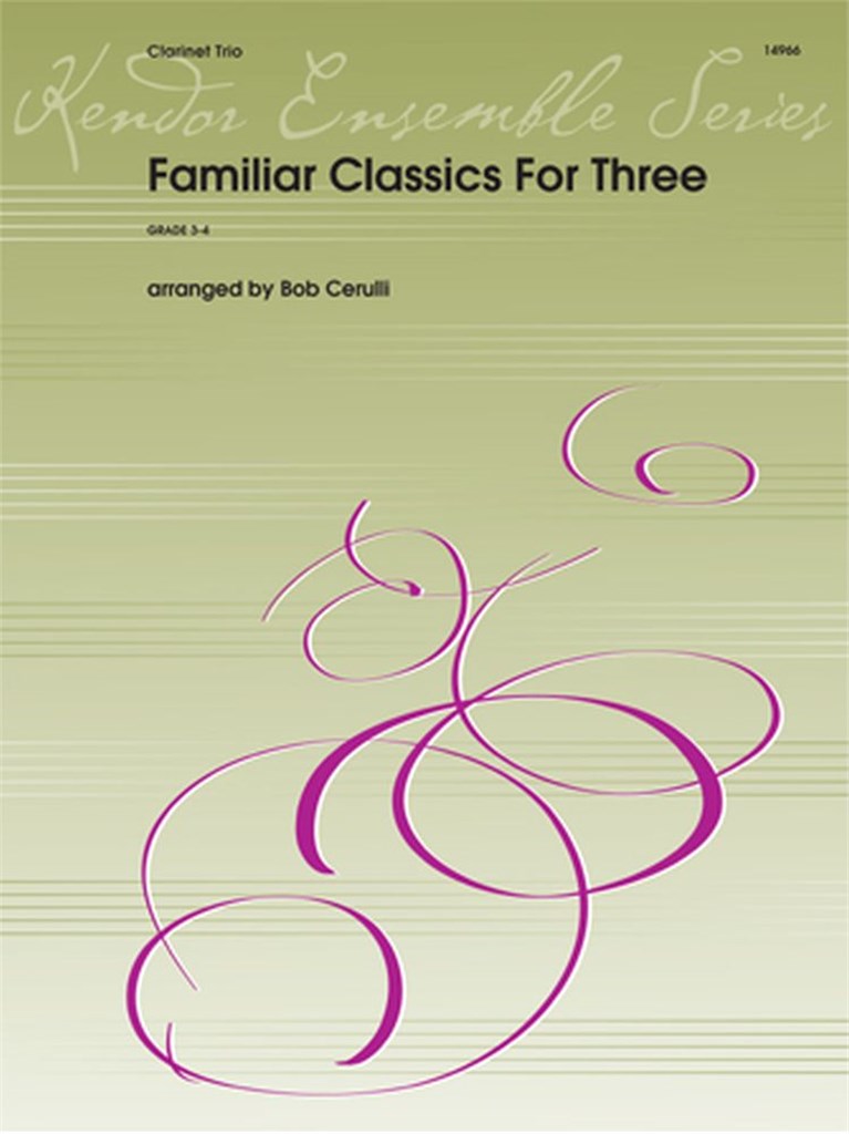 Familiar Classics For Three