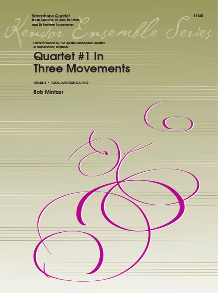 Quartet #1 In Three Movements