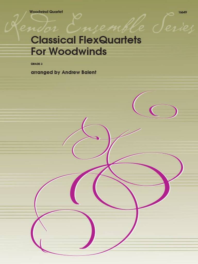 Classical FlexQuartets For Woodwinds
