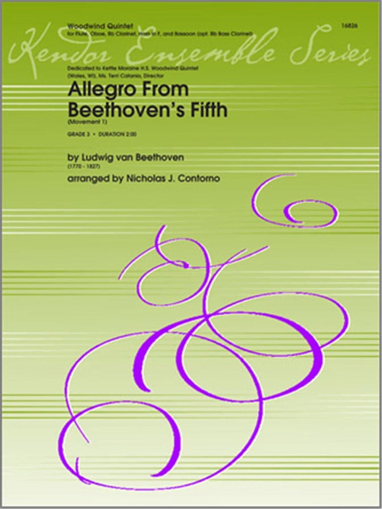 Allegro From Beethoven's Fifth (Movement 1)