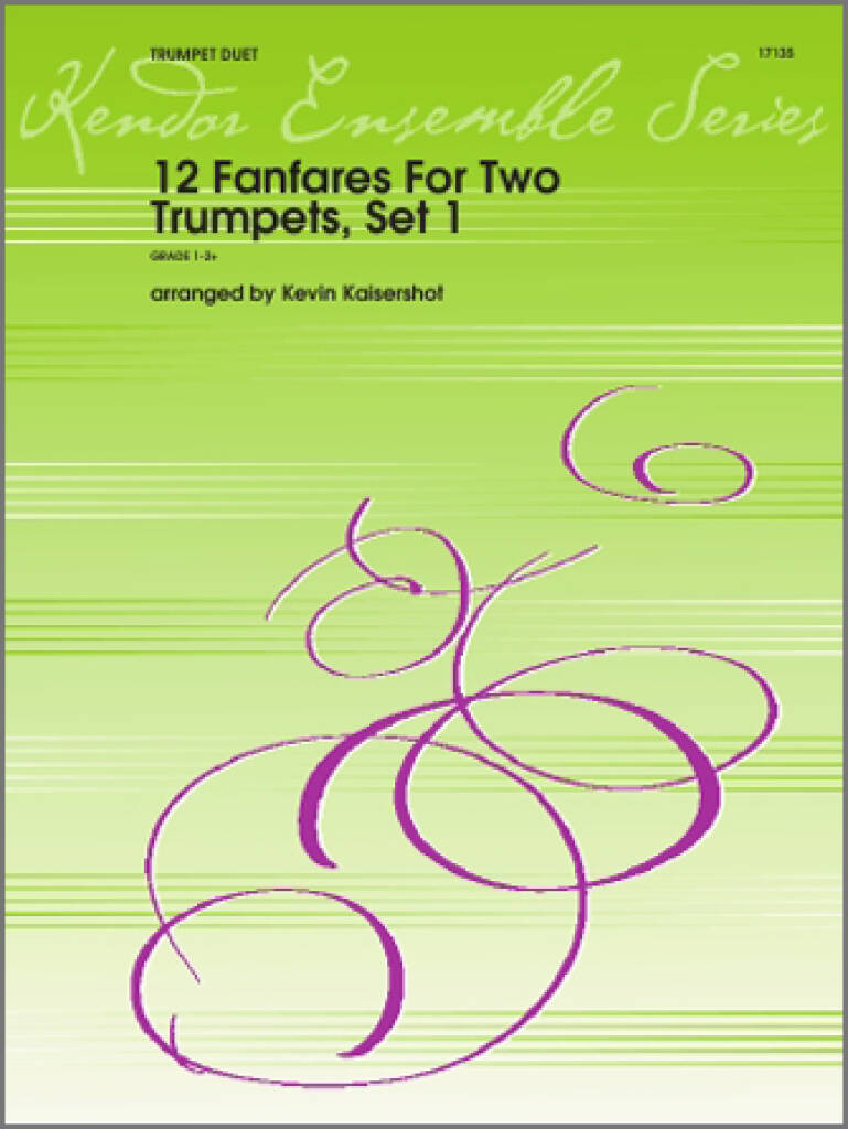 12 Fanfares For Two Trumpets, Set 1