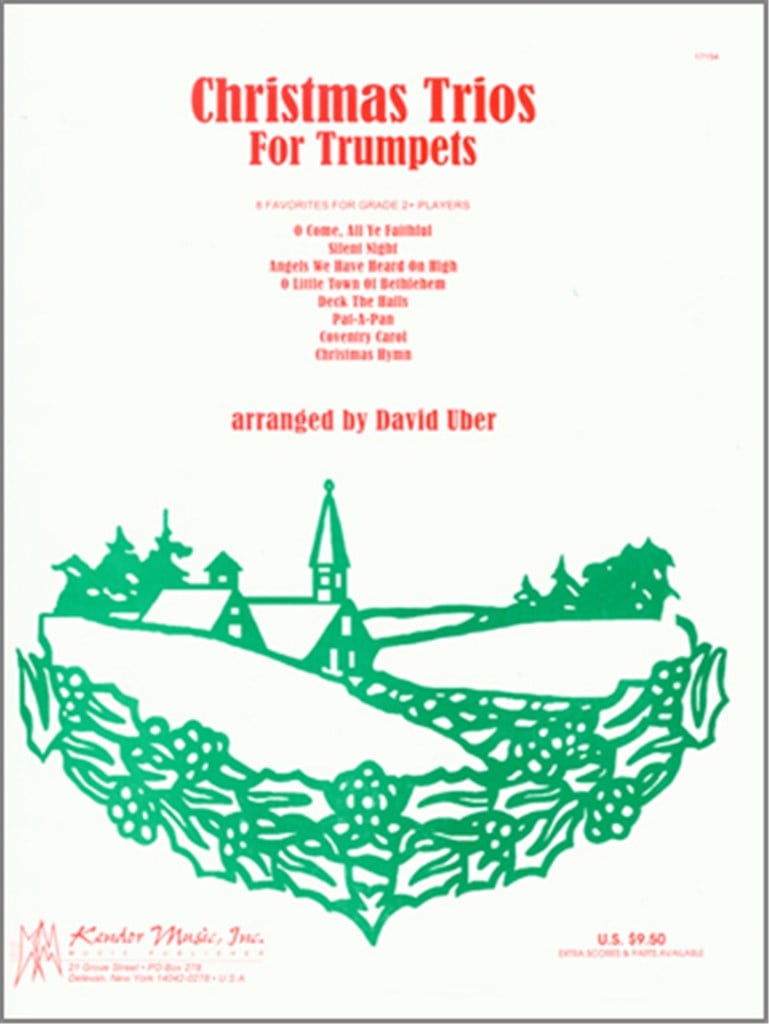 Christmas Trios For Trumpets