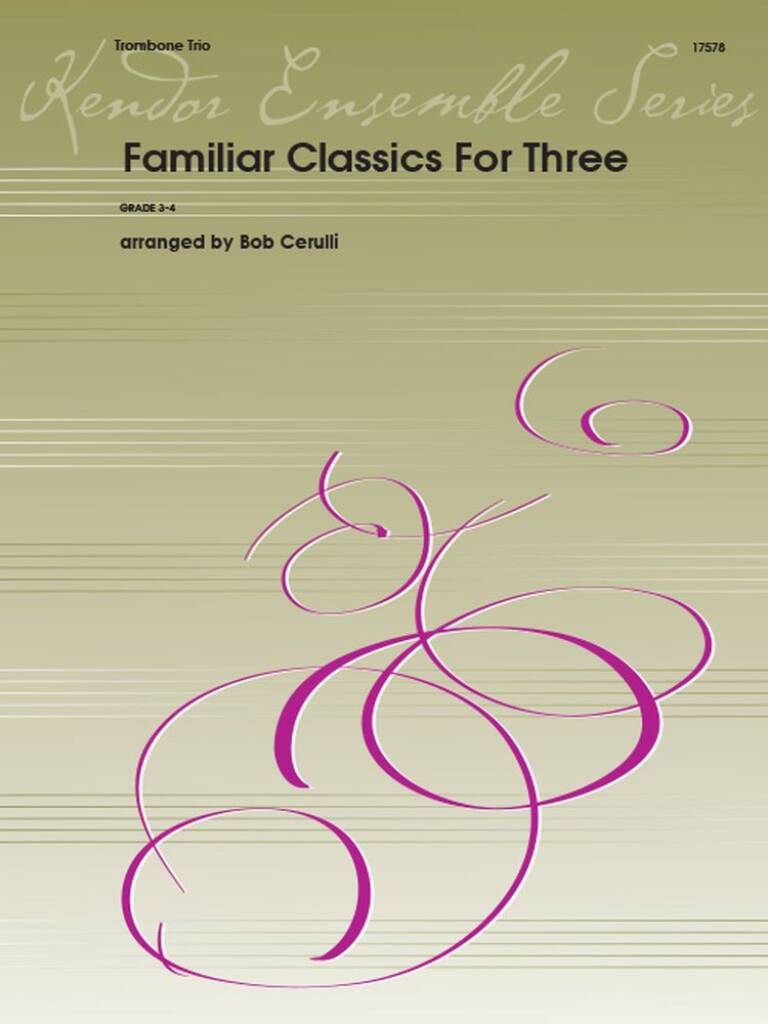 Familiar Classics For Three