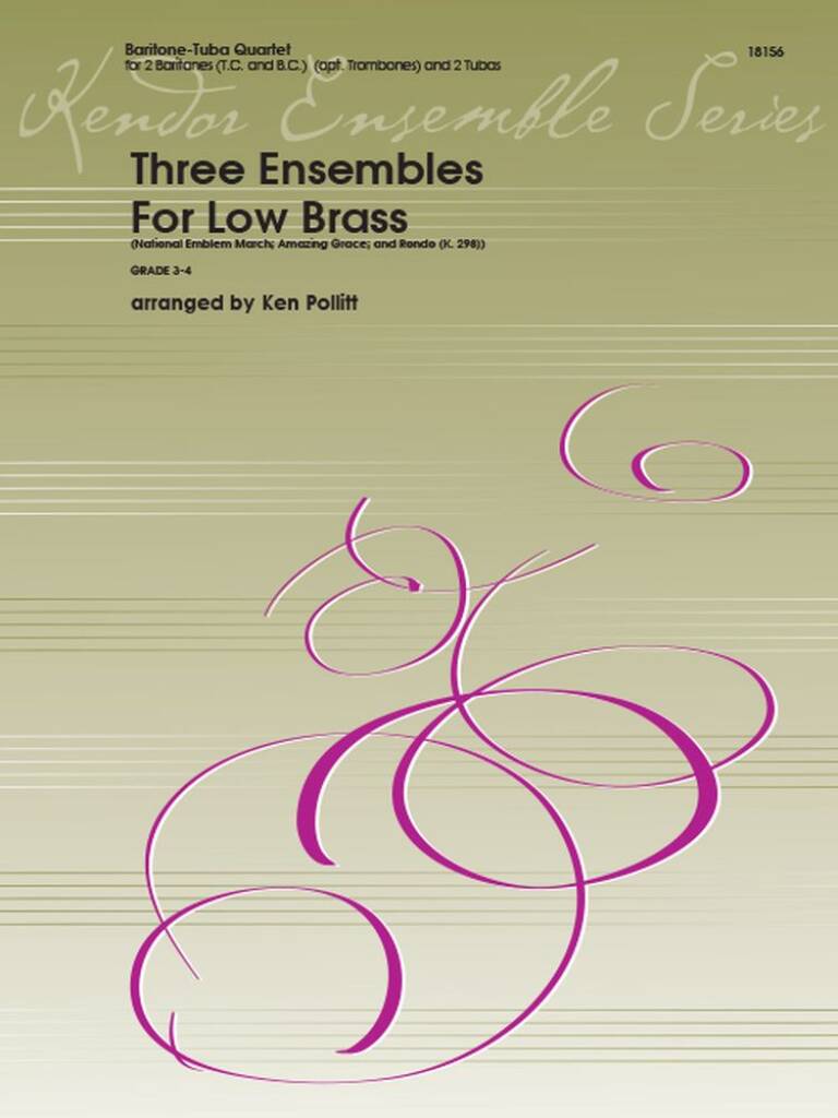 Three Ensembles For Low Brass