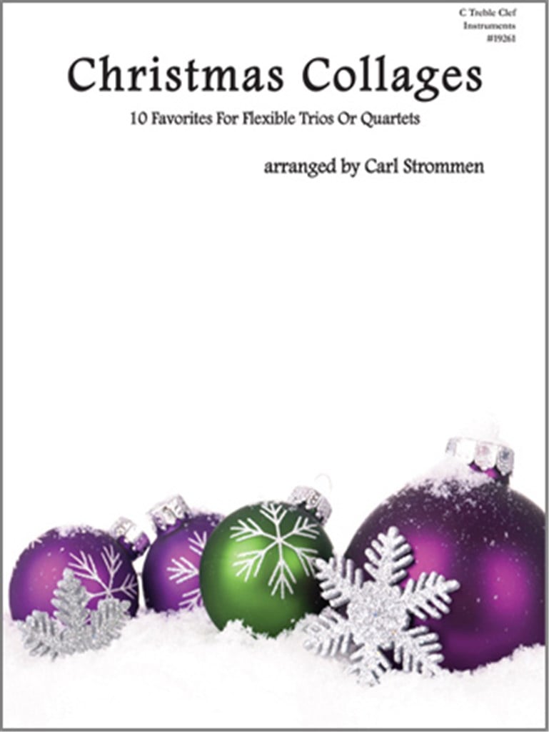 Christmas Collages - C Treble Clef Instruments