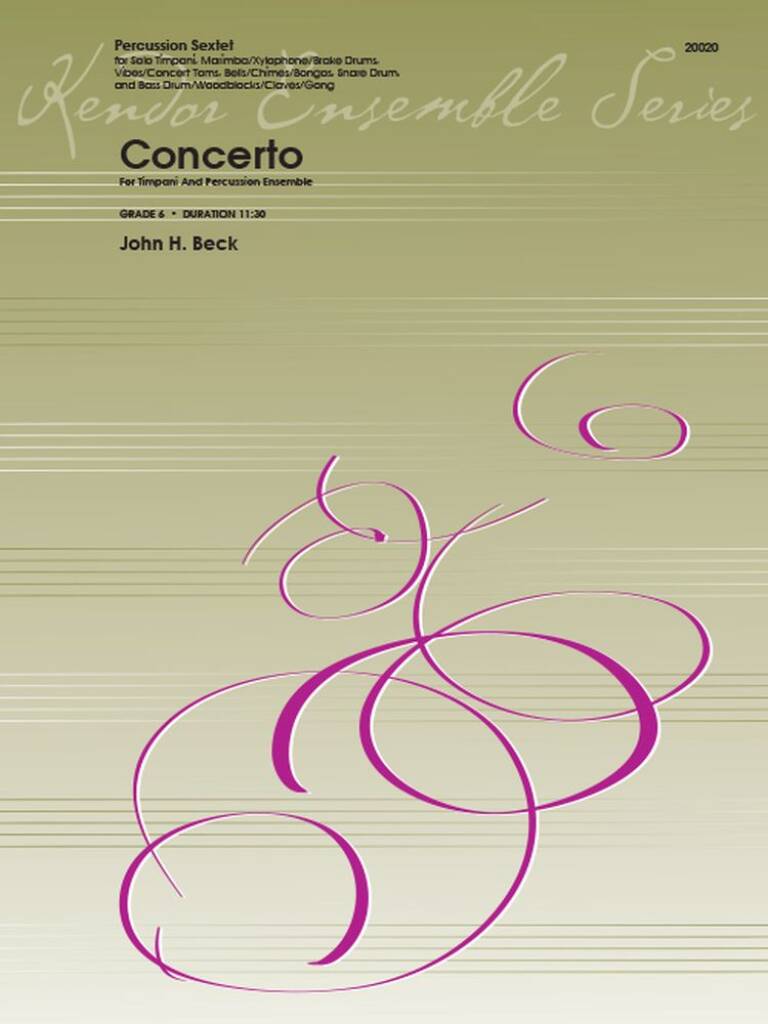 Concerto for Timpani and Percussion Ensemble