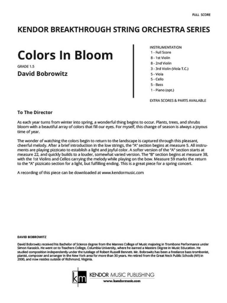 Colors in Bloom