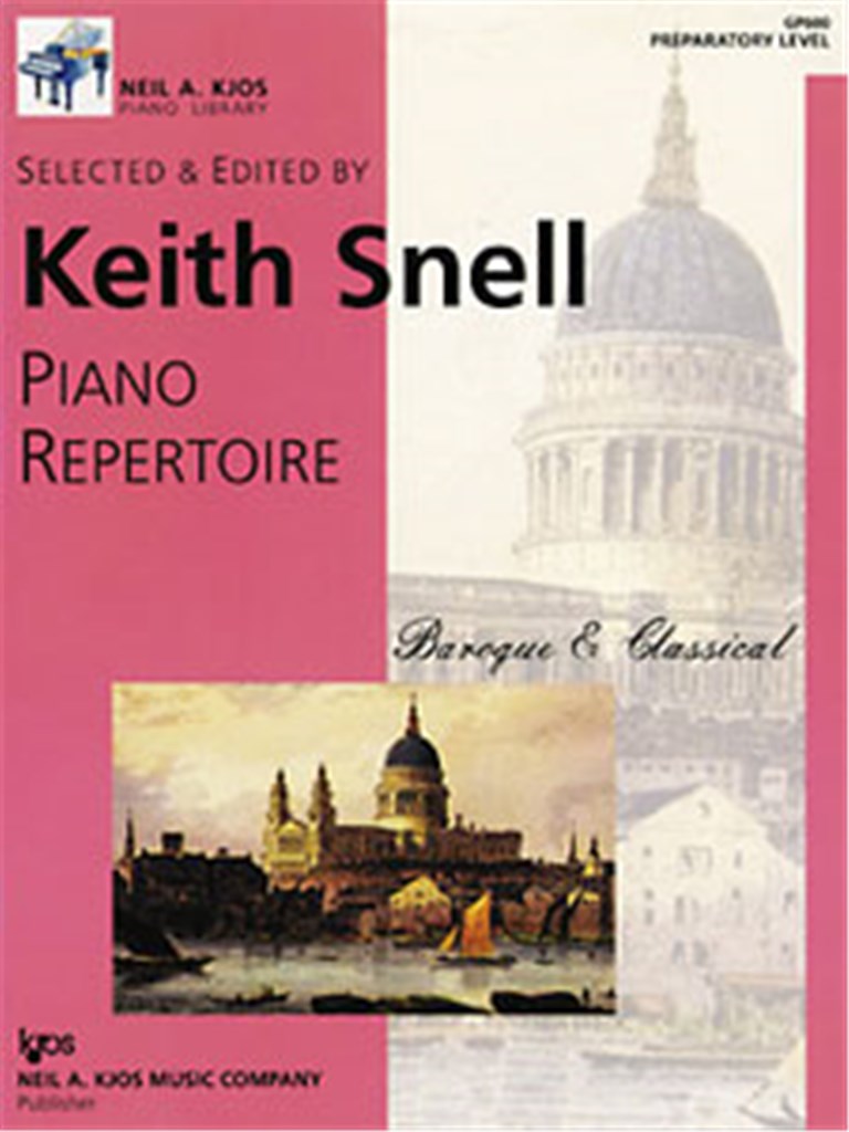 Piano Repertoire Baroque & Classical - Preparatory