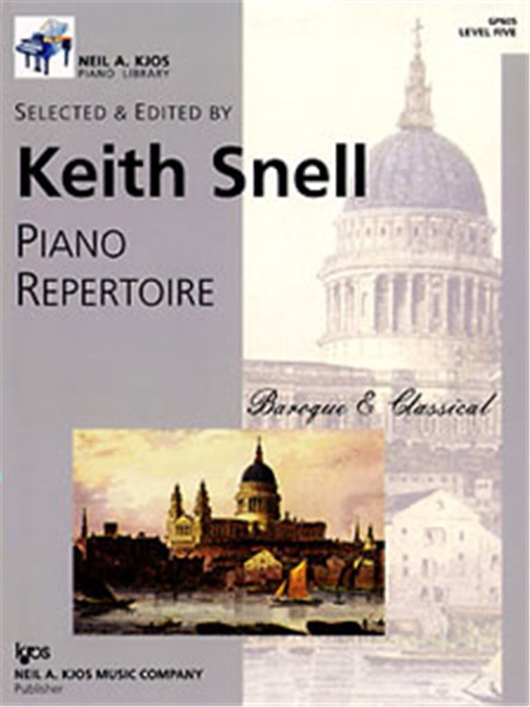 Piano Repertoire Baroque & Classical - Level 5