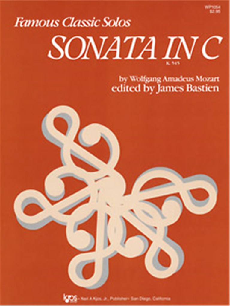 Sonatina In C K 545