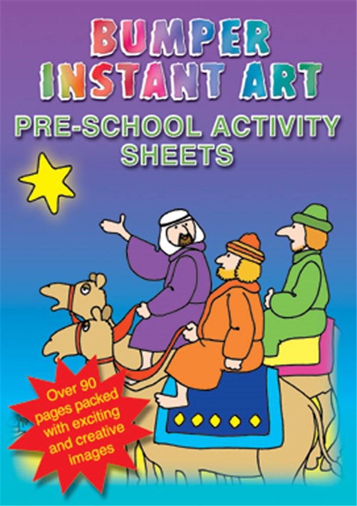 Bumper Instant Art for Pre-School Activity Sheets