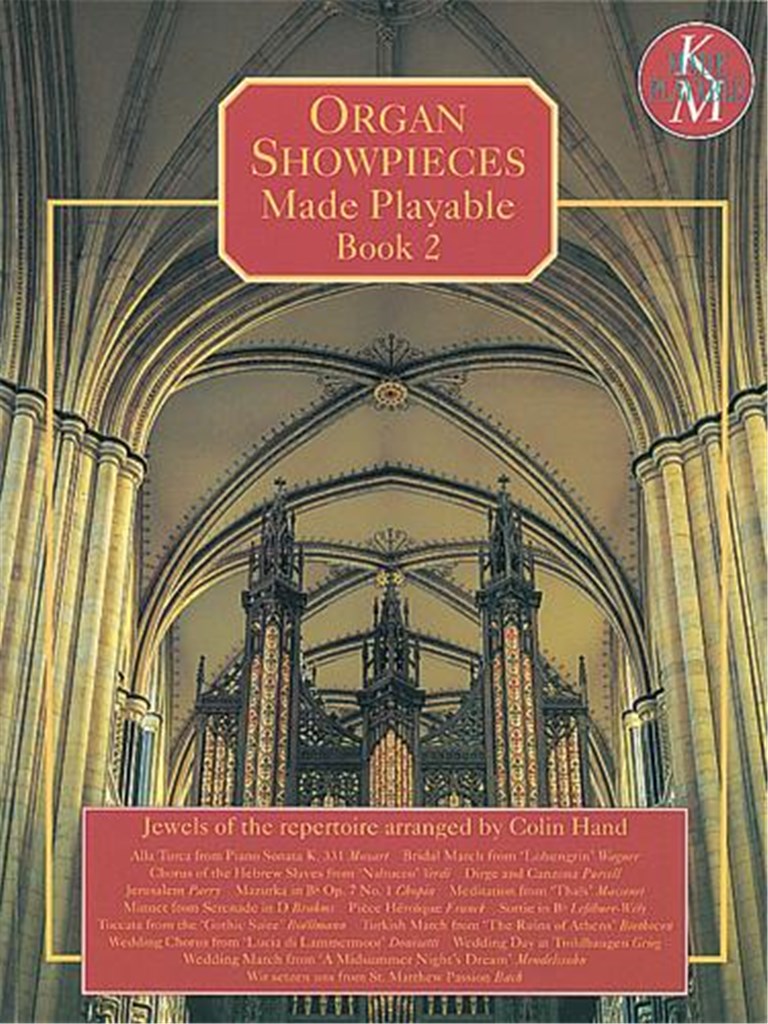 Organ Showpieces Made Playable Bk 2
