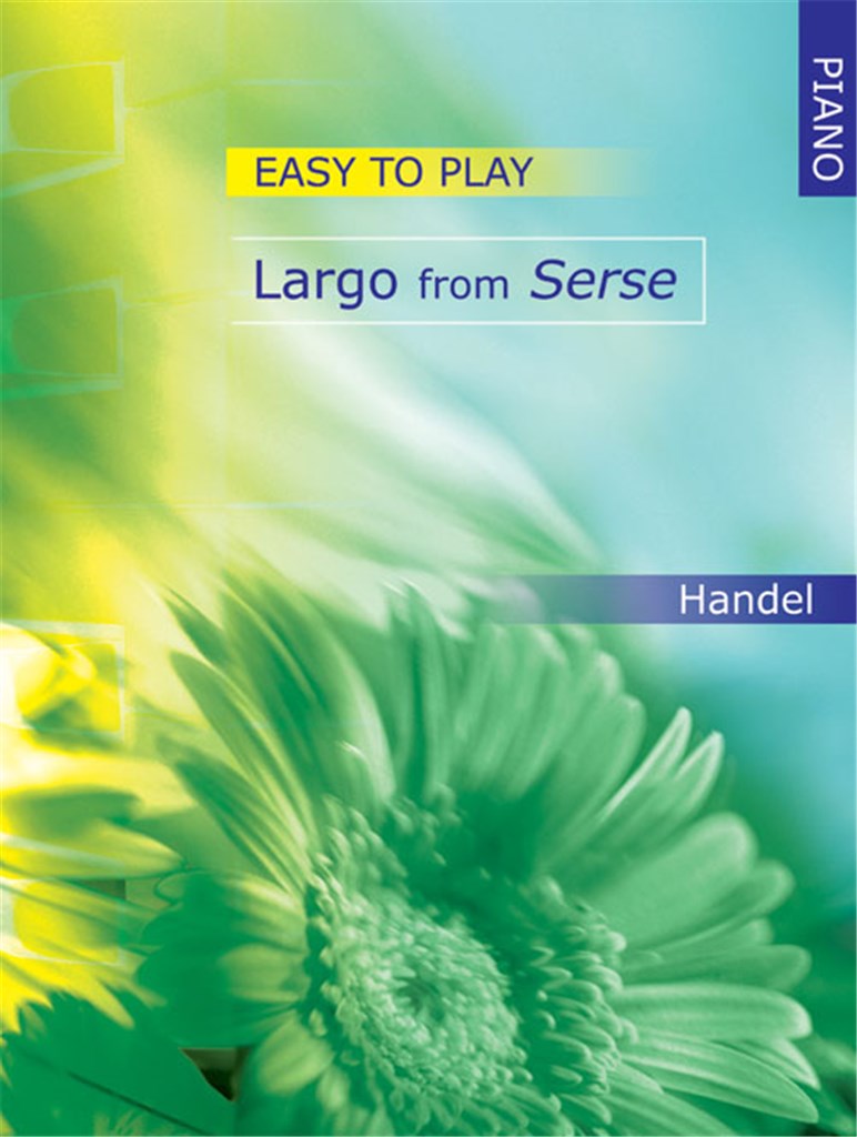 Easy-to-play Largo from Serse for Piano