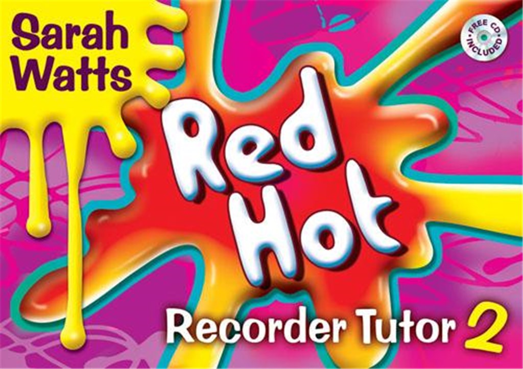 Red Hot Recorder Tutor 2 Student -Pack of 10 -1CD