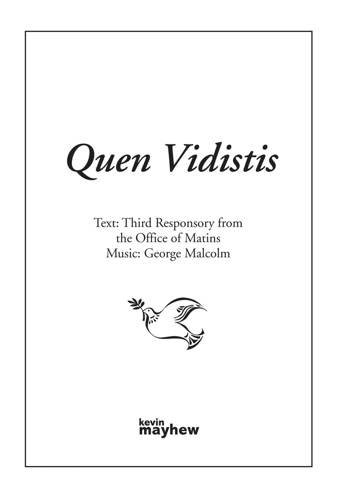 Quem Vidistis-Octavo
