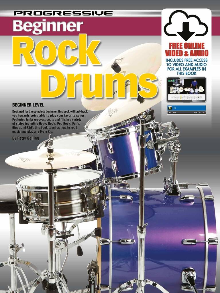 Progressive Beginner Rock Drums