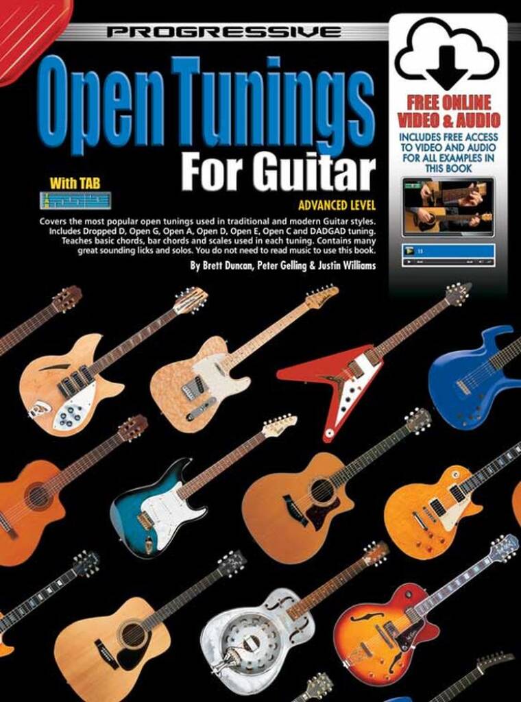 Progressive Open Tunings for Guitar