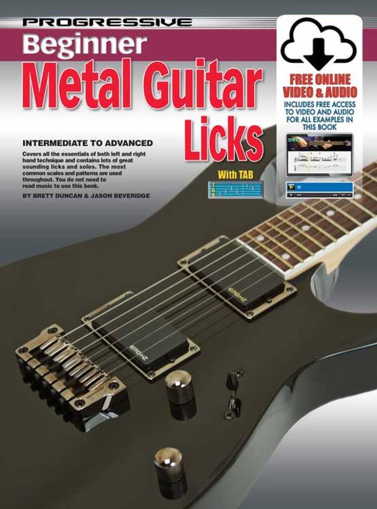 Progressive Beginner Metal Guitar Licks