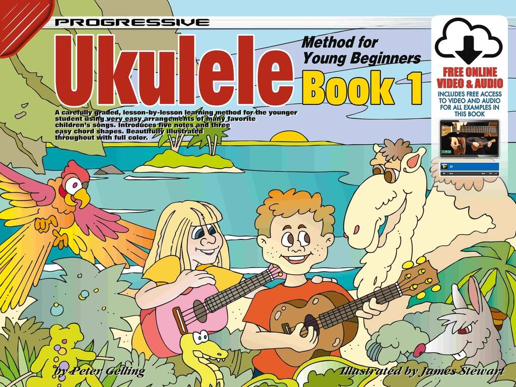 Progressive Ukulele Method for Young Beginners 1