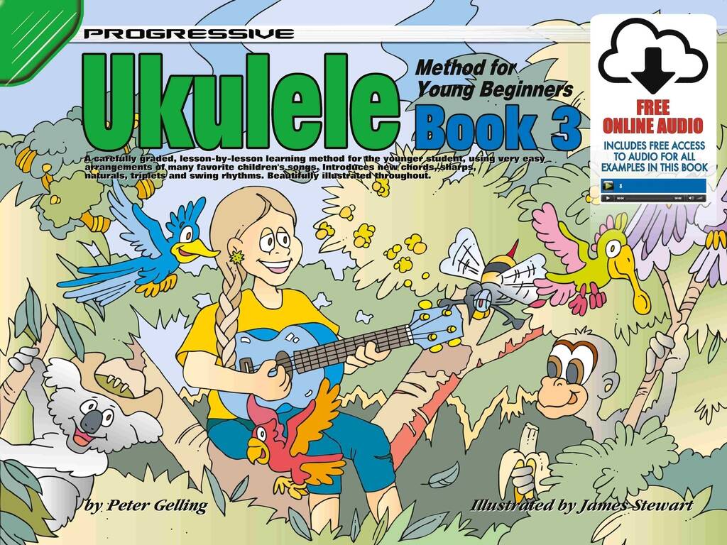 Progressive Ukulele Method For Young Beginners