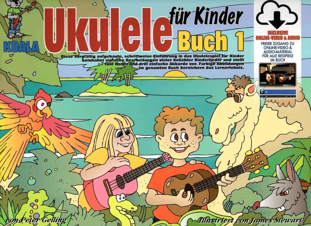 Ukulele für Kinder Buch 1