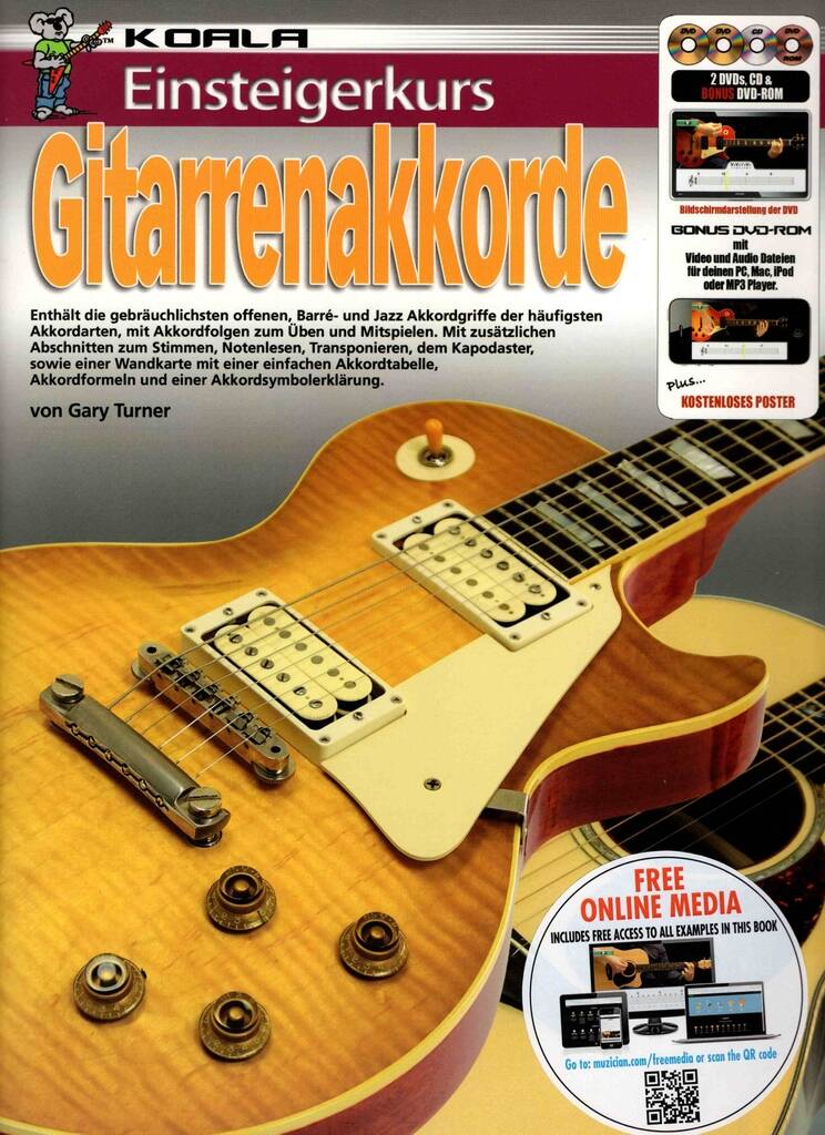 Einsteigerkurs Gitarren Akkorde