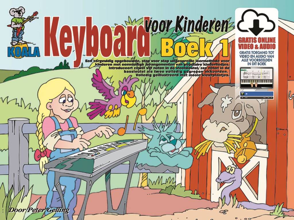 Keyboard voor Kinderen Boek 1
