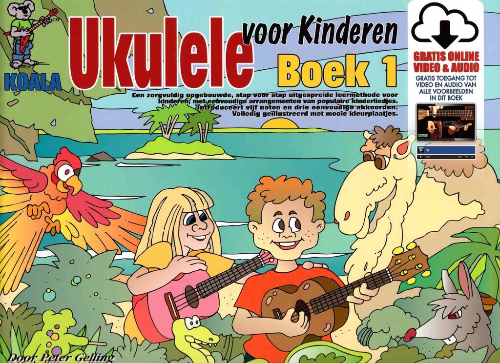 Ukulele voor Kinderen Boek 1