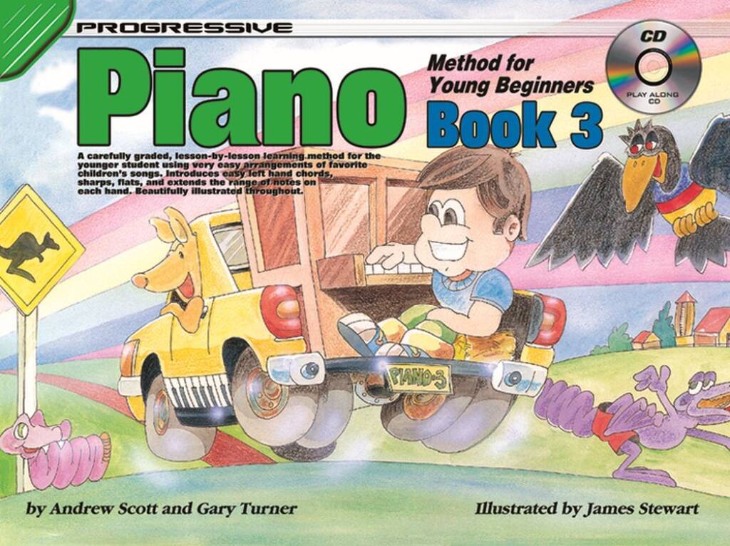 Progressive Piano Method for Young Beginners-Bk 3