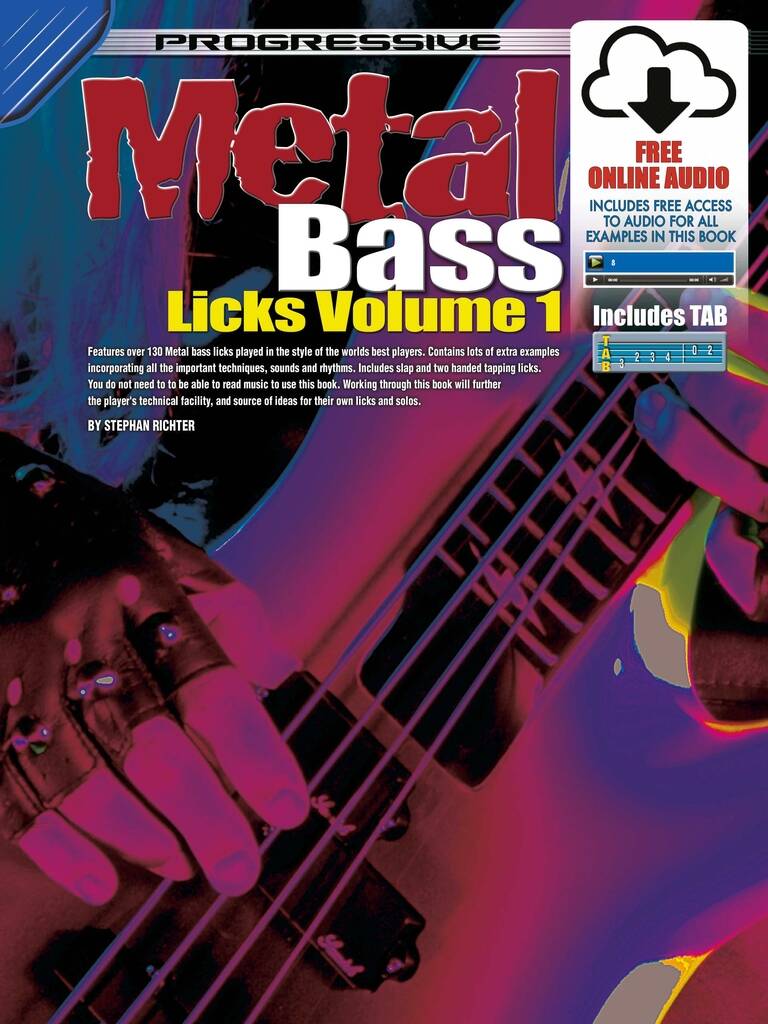 Progressive Metal Bass Licks - Volume 1