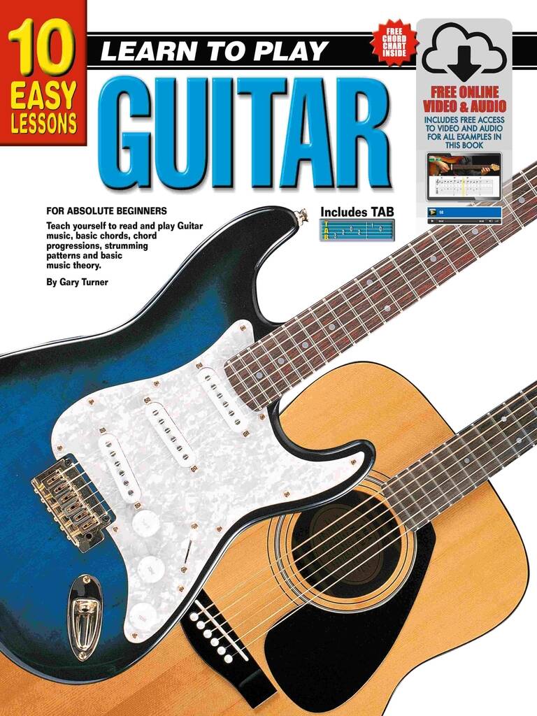 10 Easy Lessons - Learn To Play Guitar