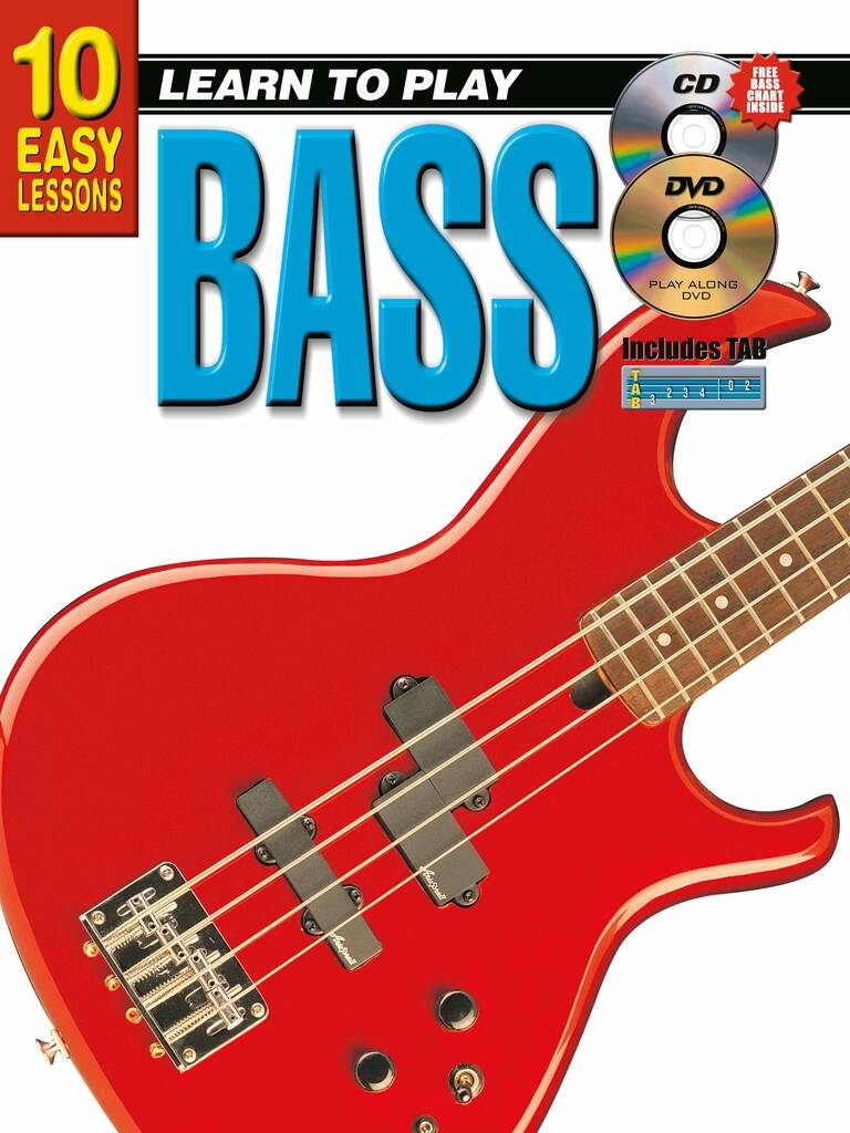 10 Easy Lessons - Learn To Play Bass