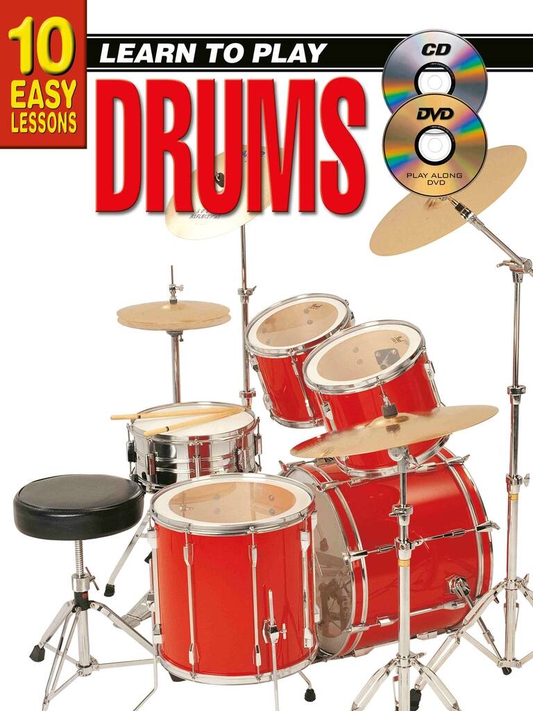 10 Easy Lessons - Learn To Play Drums