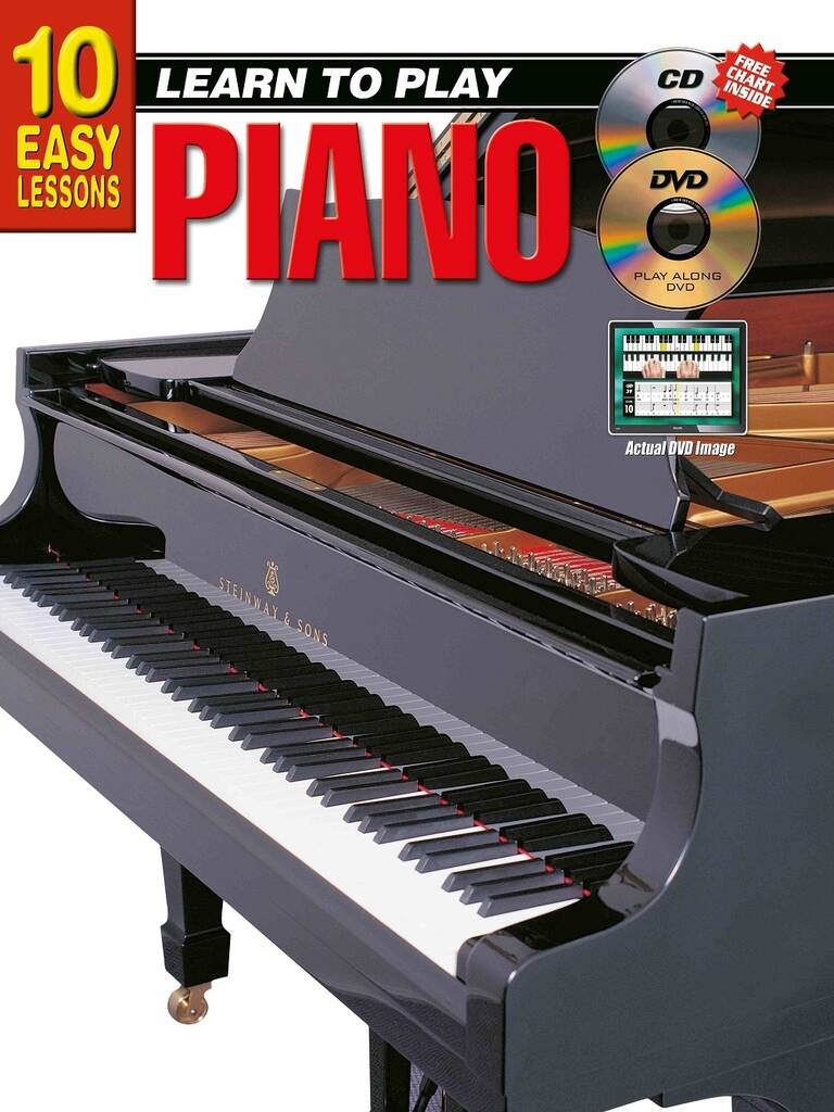 10 Easy Lessons - Learn To Play Piano