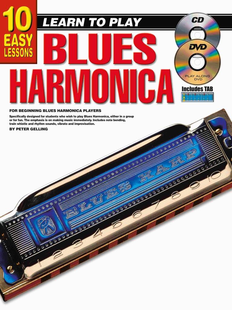10 Easy Lessons - Learn To Play Blues Harmonica