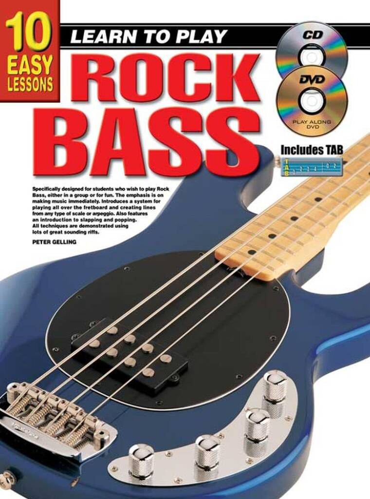 10 Easy Lessons - Learn To Play Rock Bass